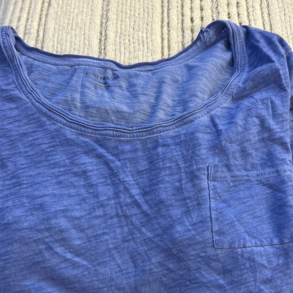 Lane Bryant T shirts- lot of 3 . 26/28 plus women’s - Picture 6 of 12